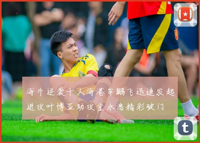 海牛逆袭十人海港牟鹏飞迅速发起进攻叶博亚助攻金永浩精彩破门